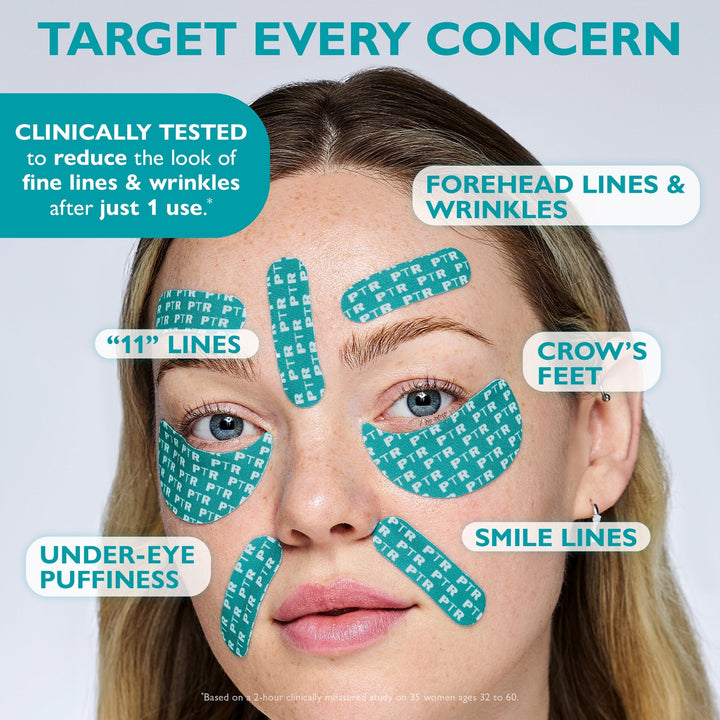 Peptide-Infused Face & Eye Tape